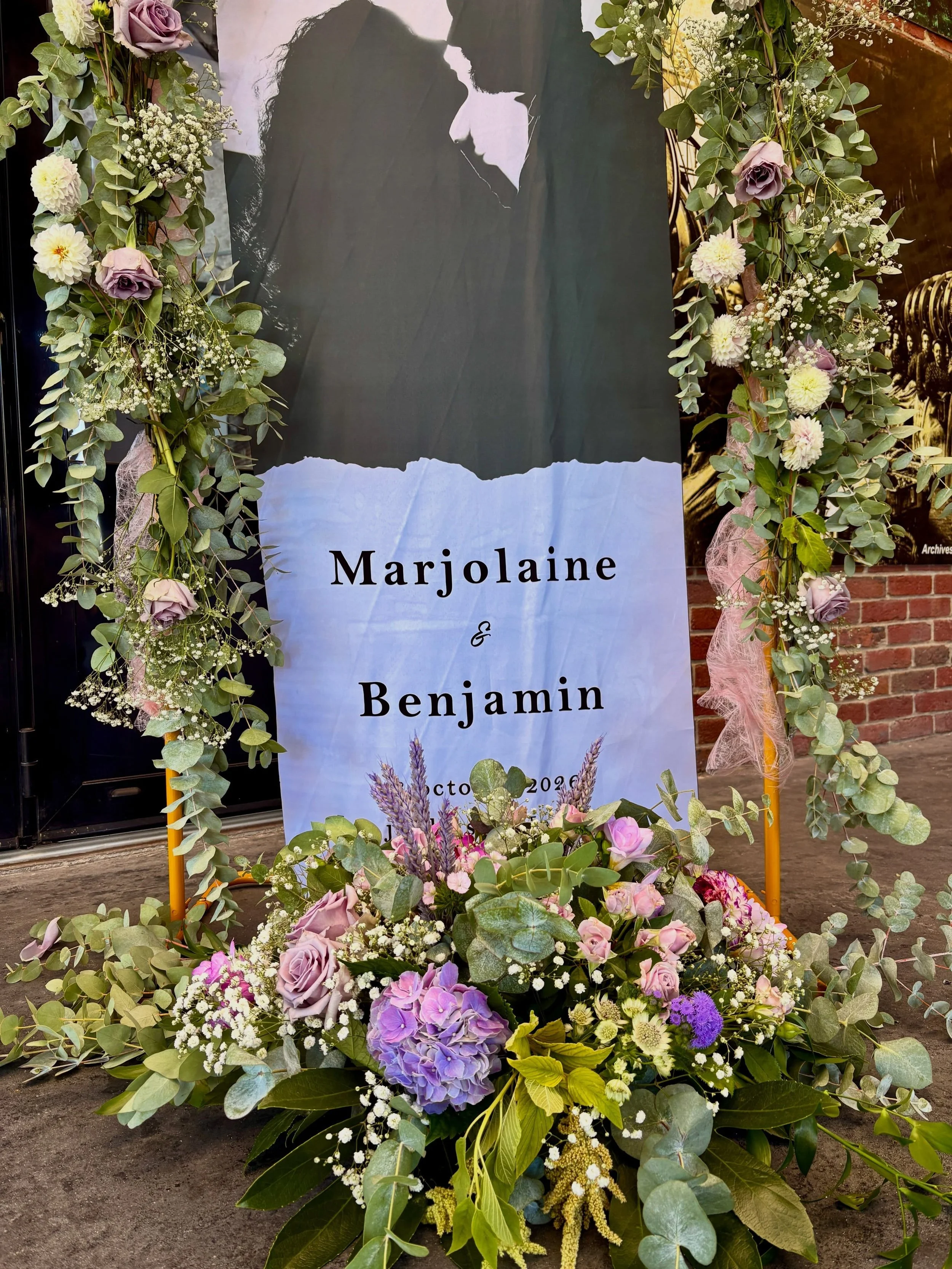 Un dimanche sous le soleil pour prolonger les festivit&eacute;s de Marjolaine &amp; Benjamin.

Au c&oelig;ur des magnifiques Jardins de Jos&eacute;phine &agrave; &Eacute;vreux.

Encore toutes nos f&eacute;licitations aux jeunes mari&eacute;s, et merc