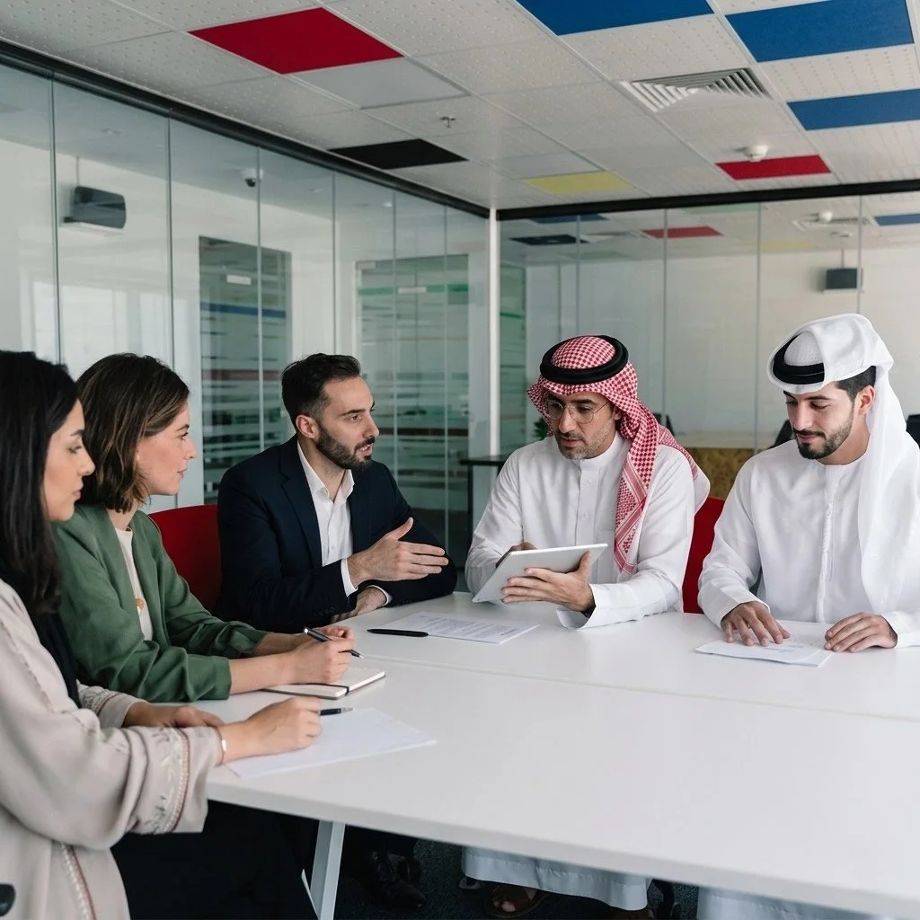 Engineering and project delivery business meeting, GCC