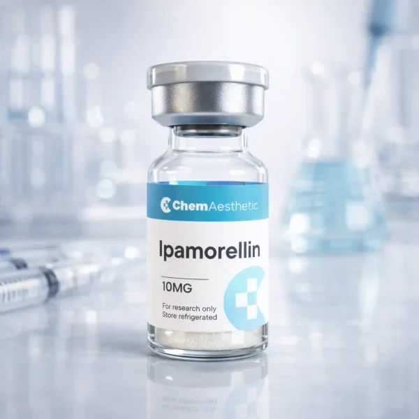 Ipamorelin 10mg Lyophilized Powder (Research Grade)