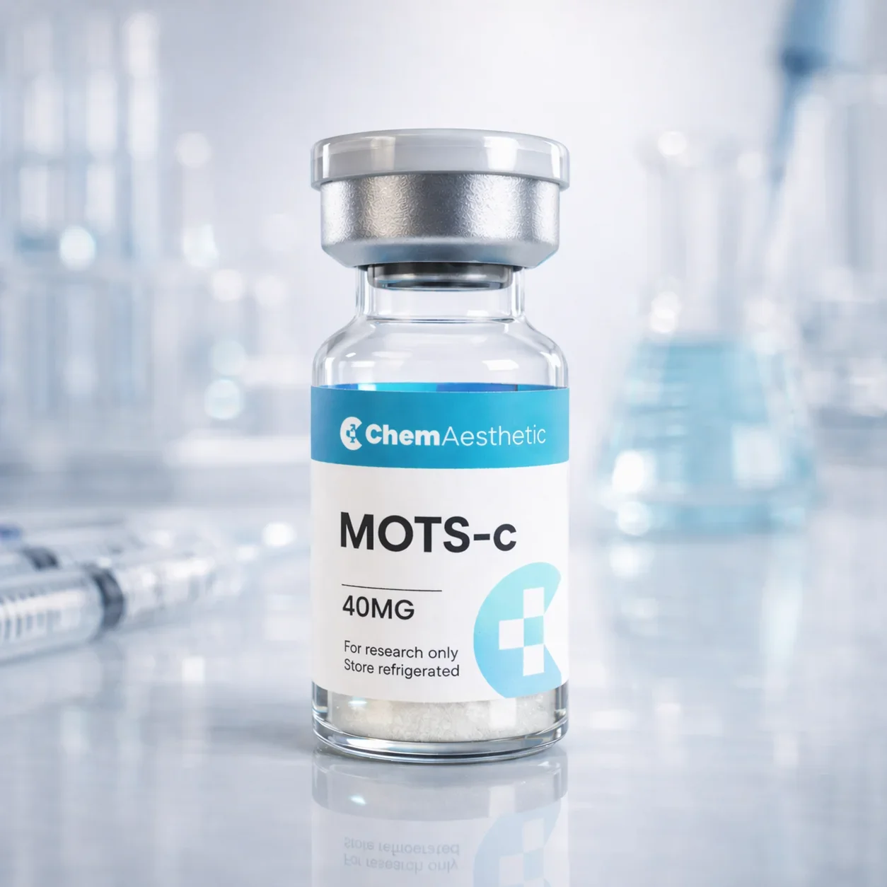 MOTS-c 40mg Lyophilized Vial (Research Grade)