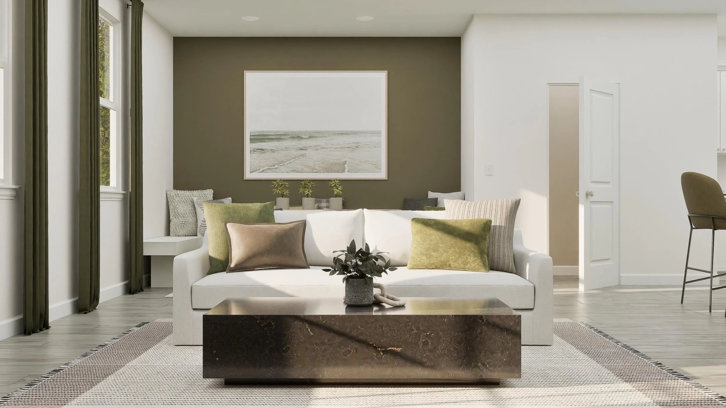 ENTERTAIN IN YOUR OPEN CONCEPT HOME