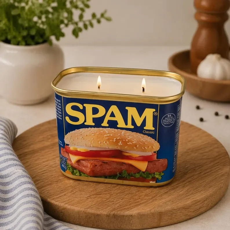 SPAM Candle