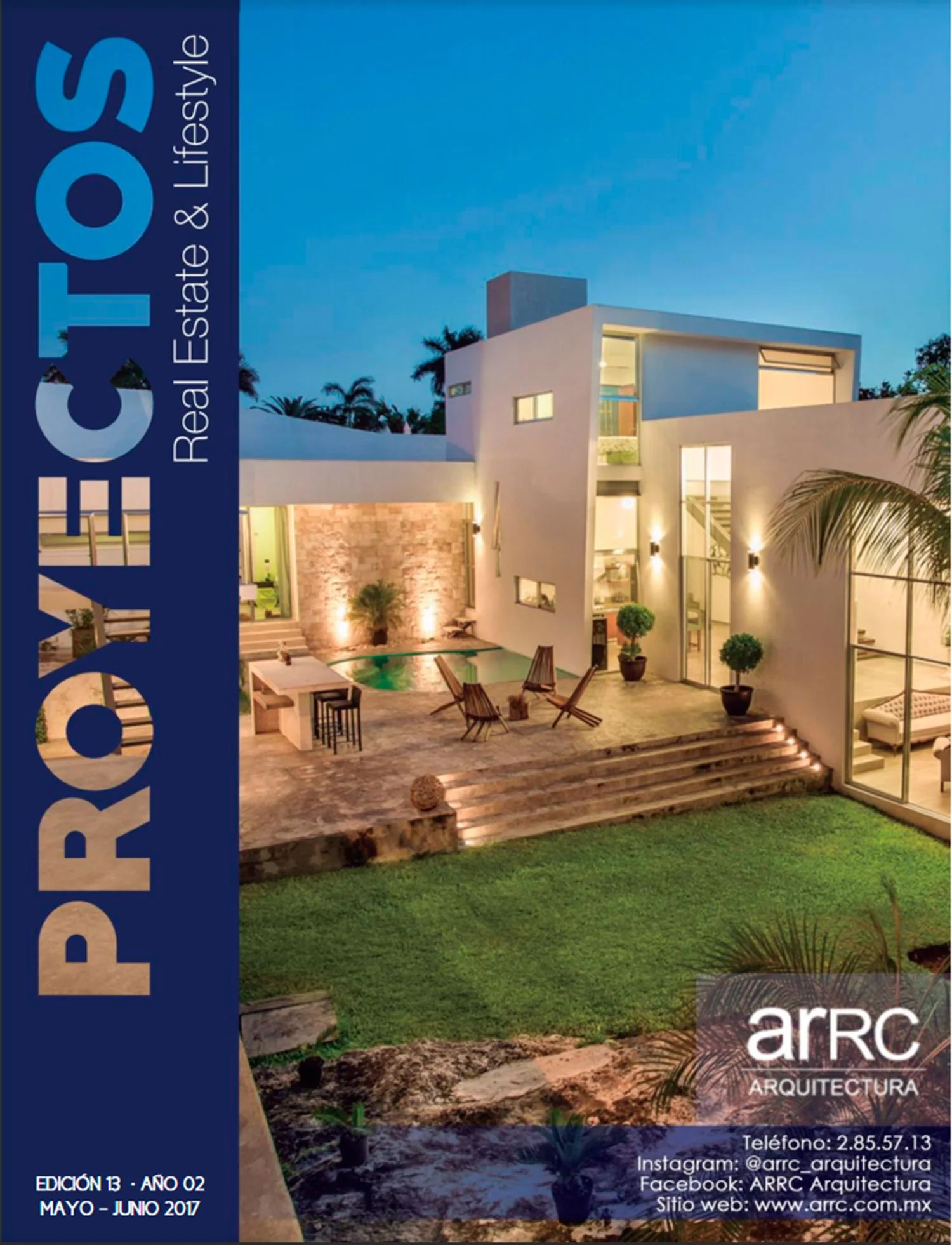 ARRC Arquitectura en la revista Proyectos Real Estate &amp; Lifestyle