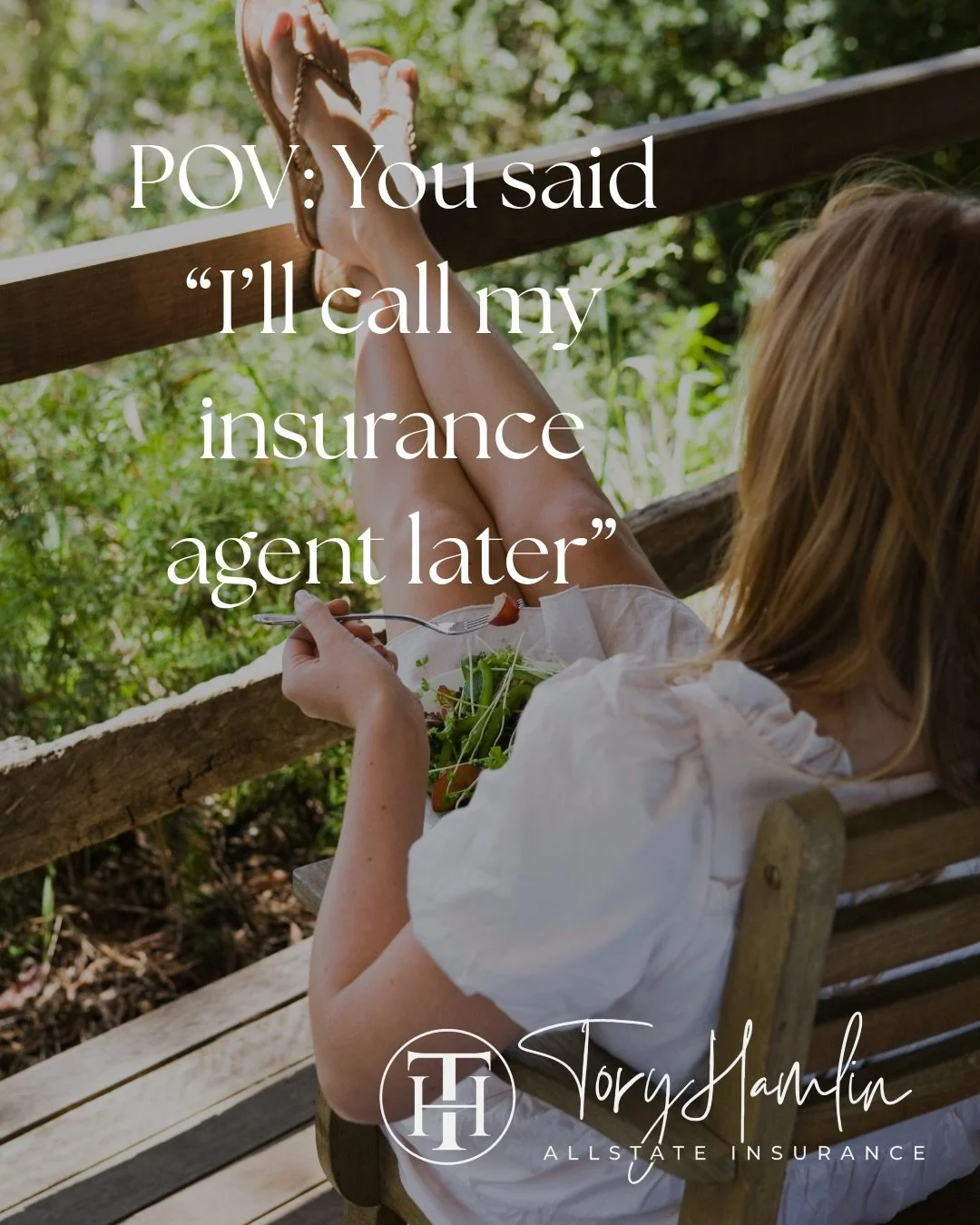 Thinking about getting insurance after something happens? 👀

A car accident, storm, home damage, or other unexpected events can happen fast and you generally can&rsquo;t buy coverage after the fact and expect it to cover that loss.

Don&rsquo;t wait