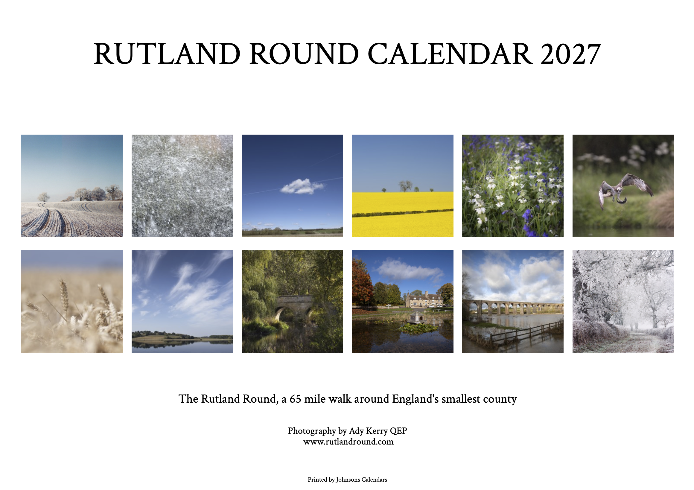 Rutland Round Calendar 2027