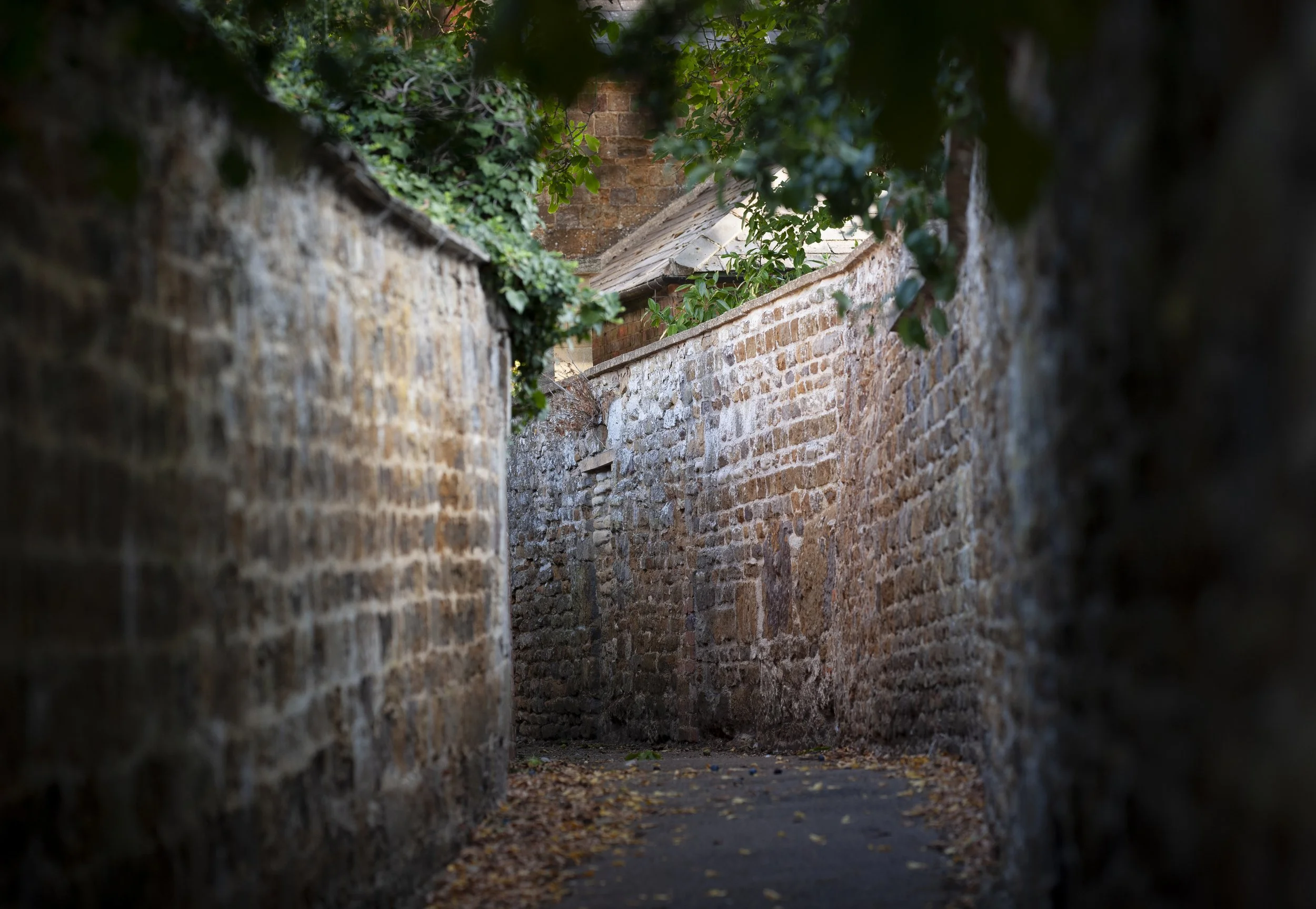 Passageway close to Uppingham School