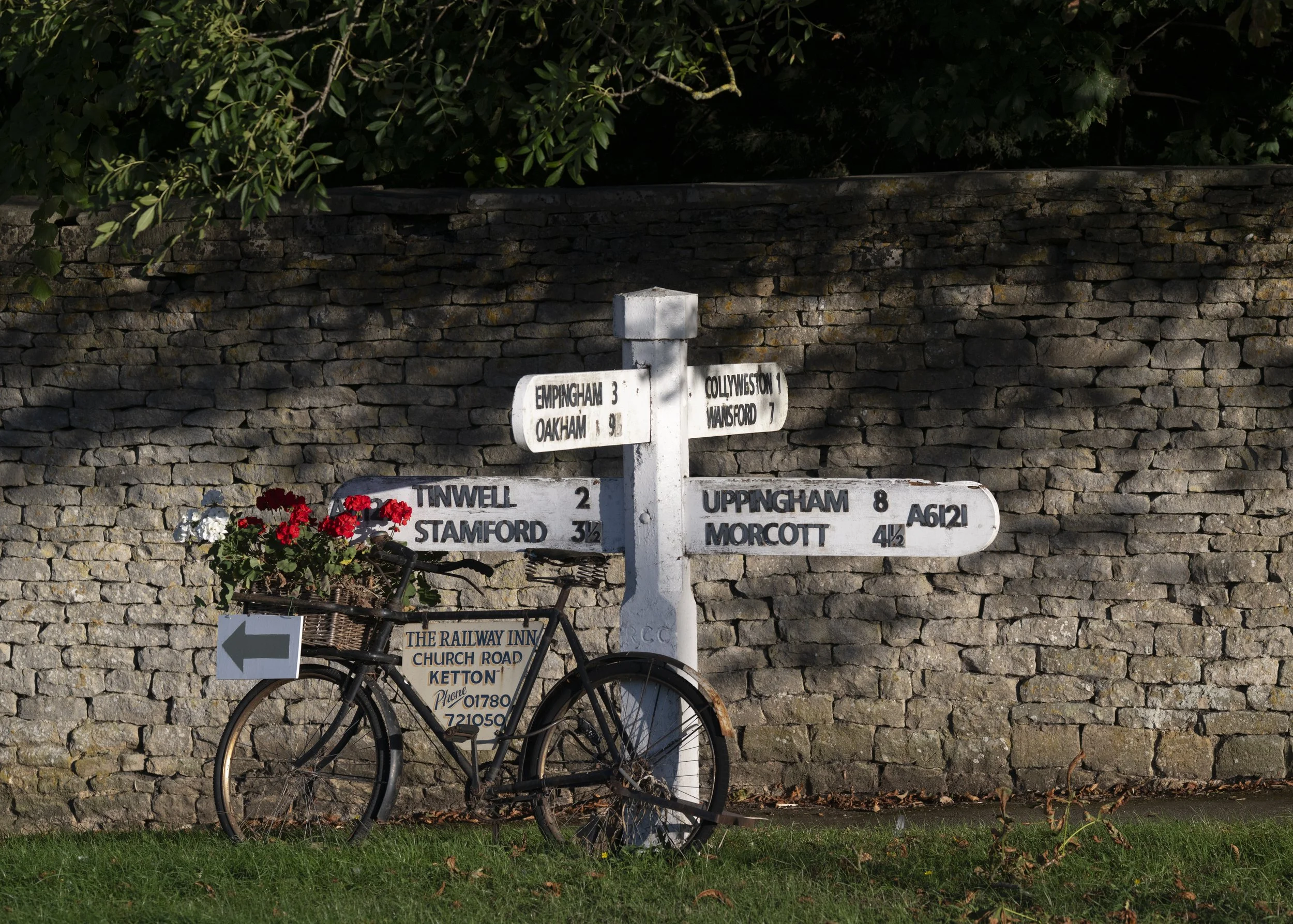 Railway Inn sign Ketton