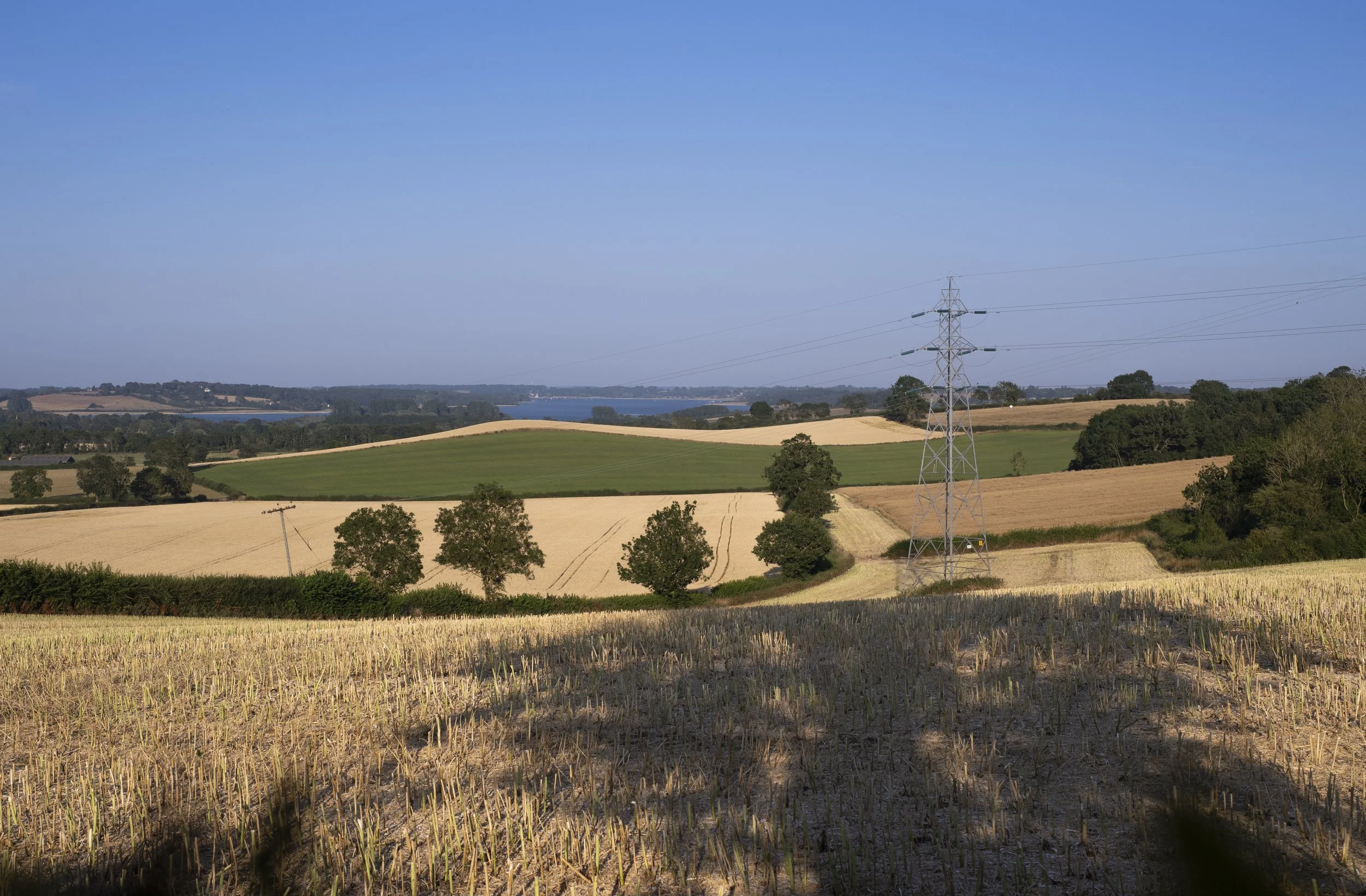 Looking from Brooke Hill towards Egleton and Rutland Water