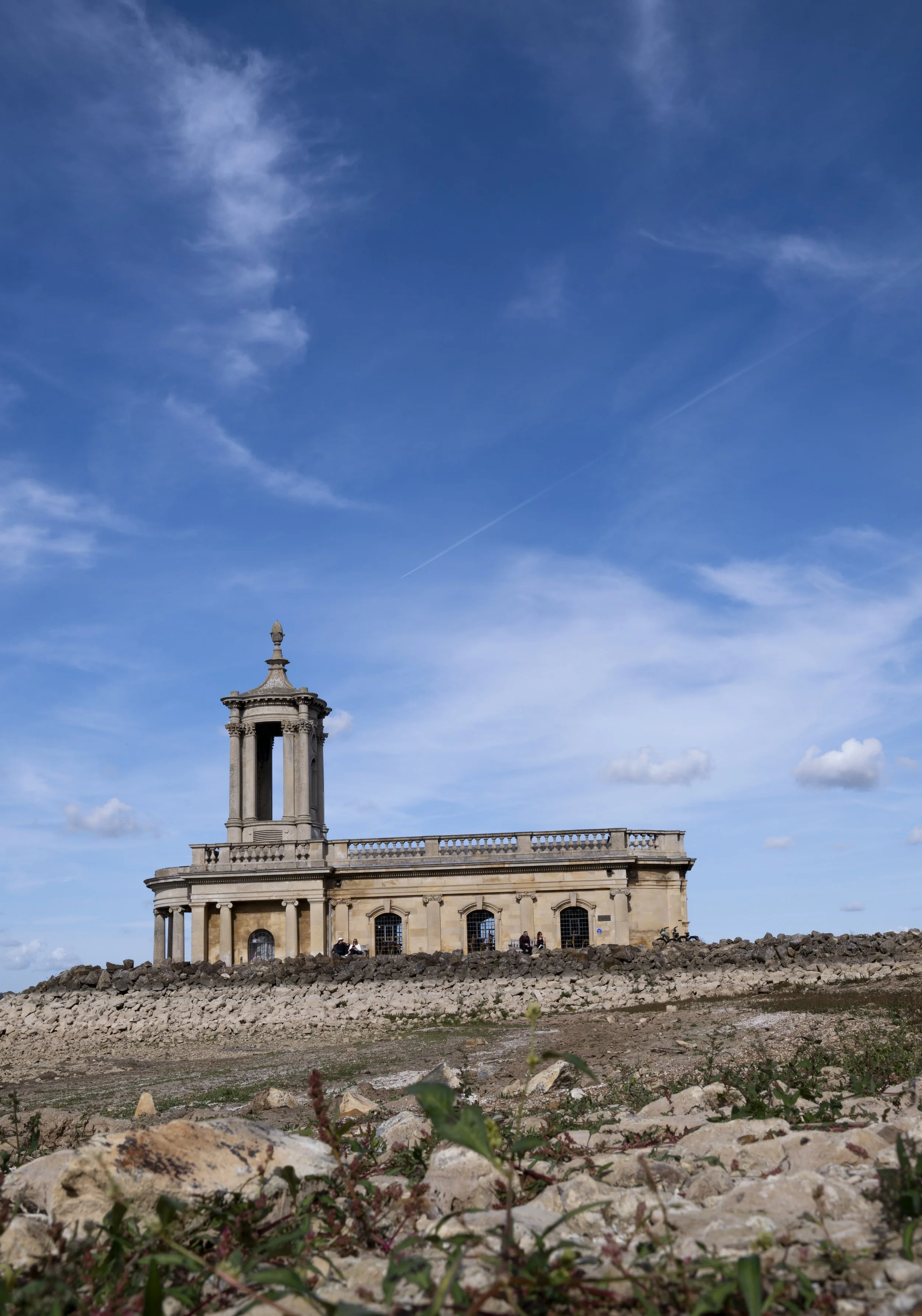 Normanton Church during the drought of 2026