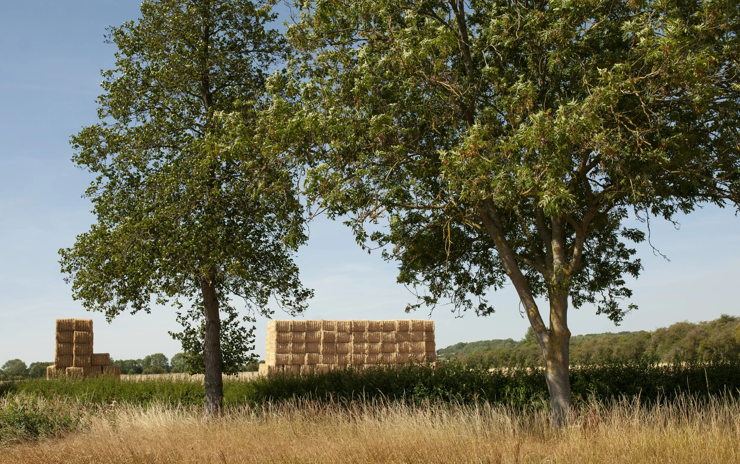 Giant haystacks - between Teigh and Ashwell