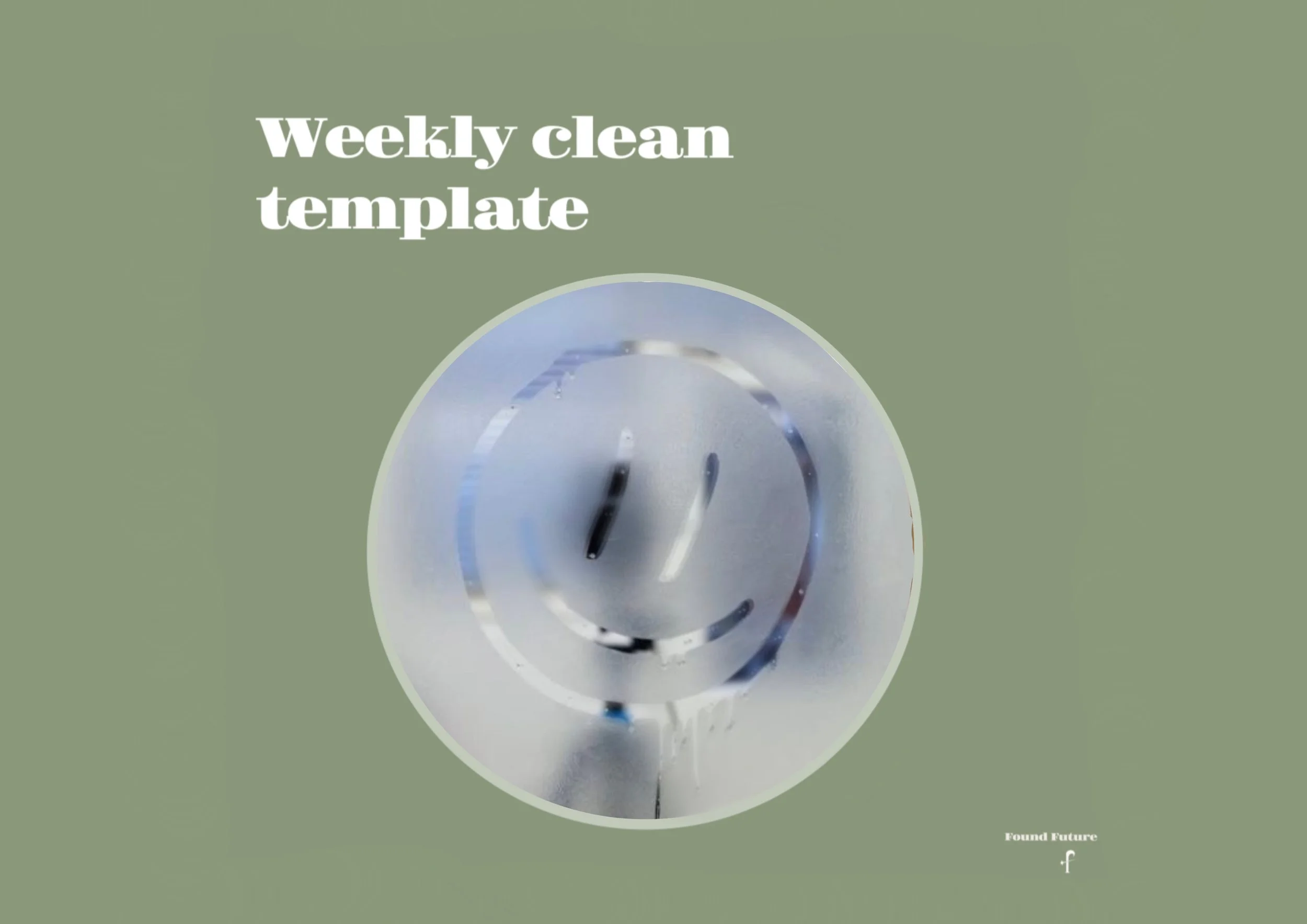 Weekly Clean Template