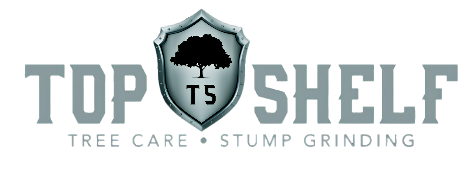 Top Shelf Tree Care logo, platinum Chamber member providing full-service tree care including removal, trimming, and stump grinding