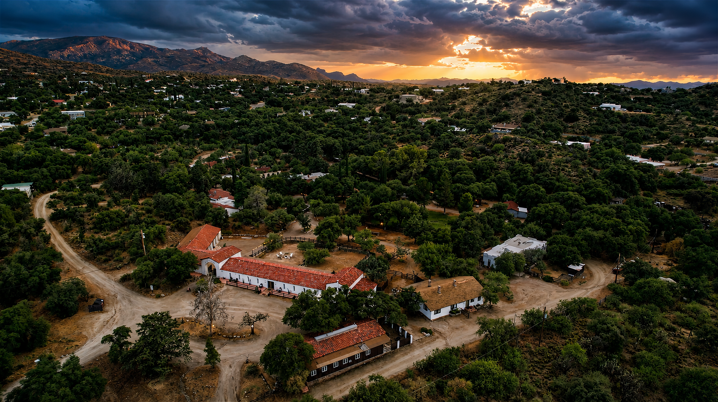 El Rancho Aerial