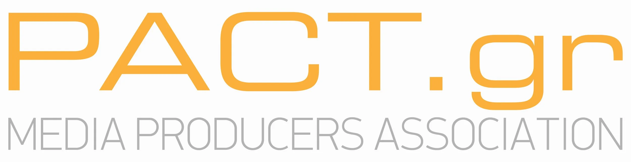 The logo of PACT, the Media Producers Association, with orange text for 'PACT' and gray text for 'Media Producers Association'.