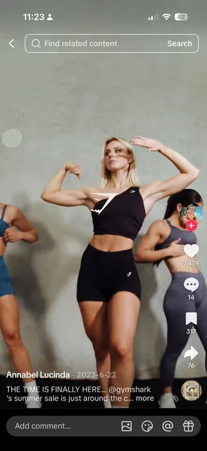 Gymshark long-term creator