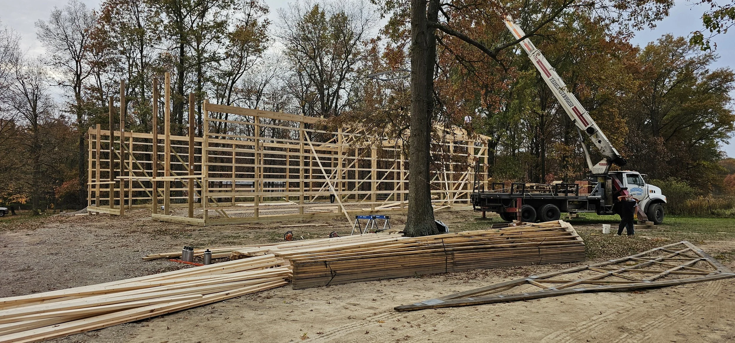 Pole barn, post-frame building, Plain City, Dublin, Marysville, Delaware, Ohio