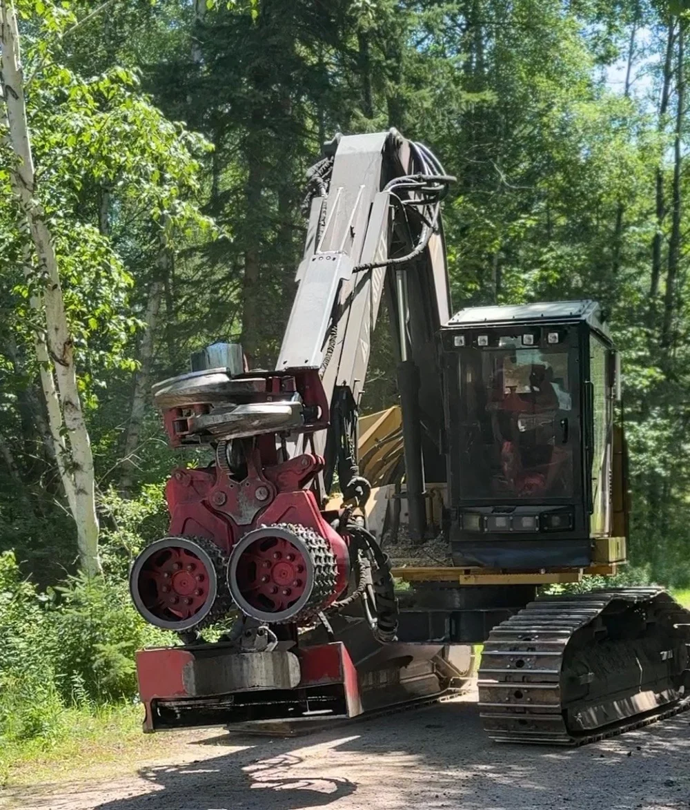 Foster Land and Timber commercial land-clearing operation
