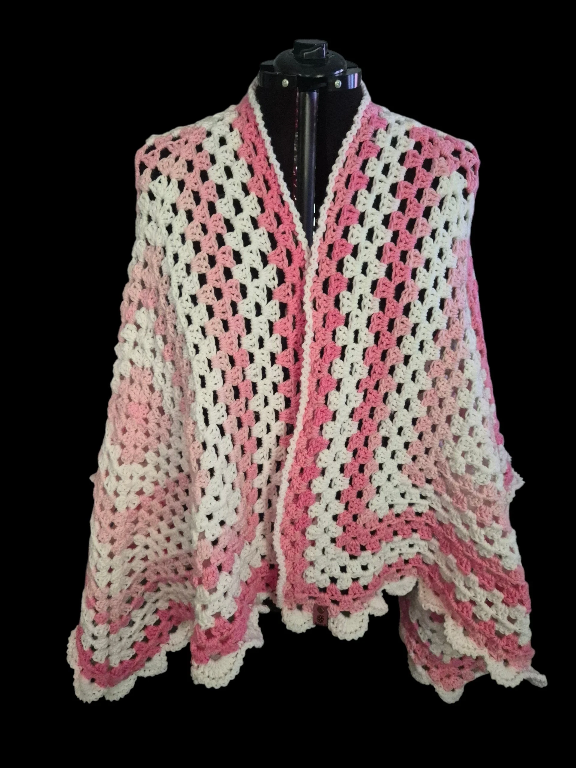Bubble Gum Shawl