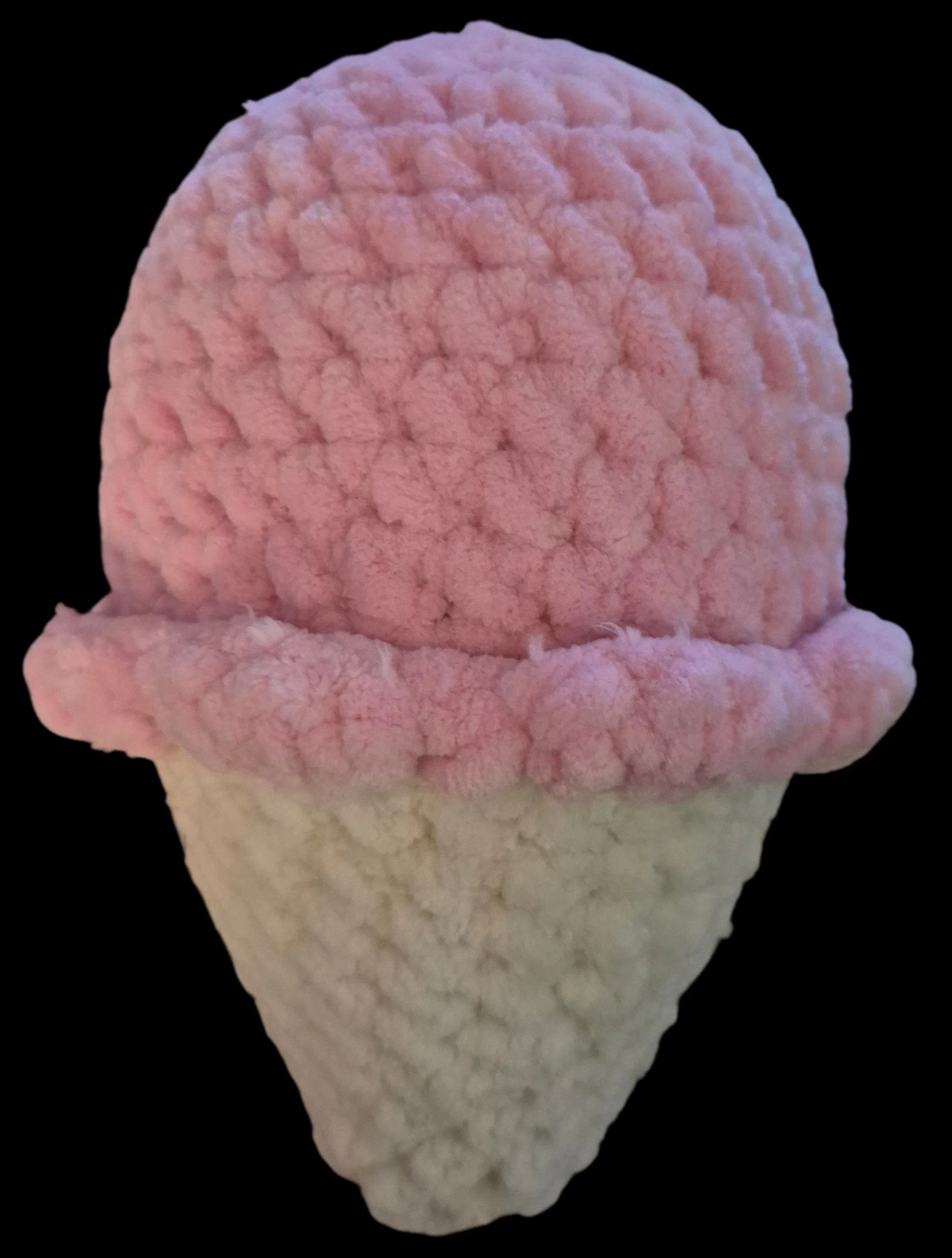 Strawberry Ice Cream Cone