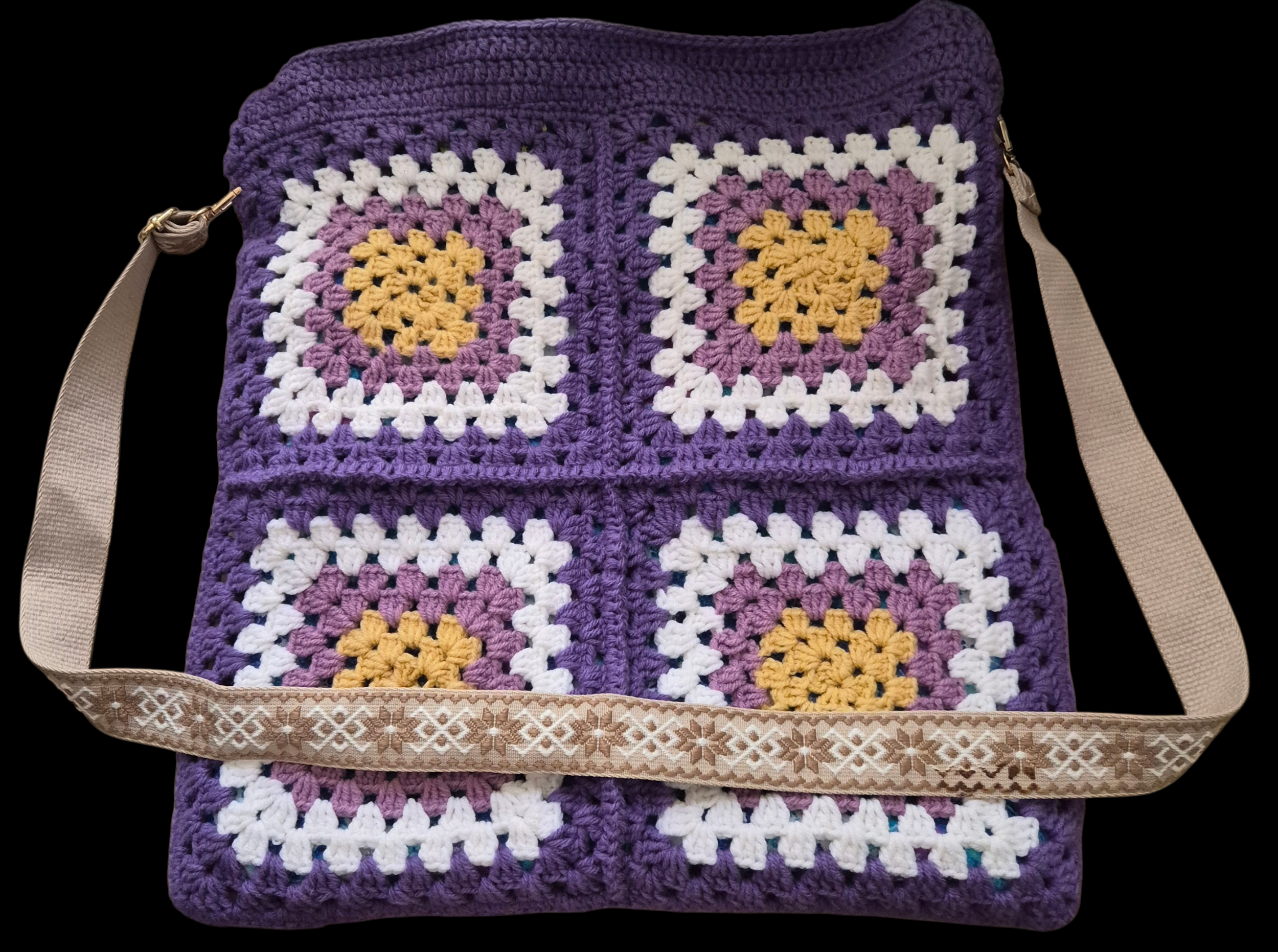 Granny Square Tote Bag