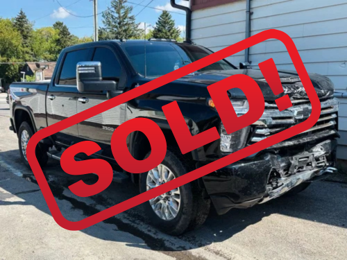 2022 CHEVROLET SILVERADO 3500HD HIGH COUNTRY | 6.6L DURAMAX DIESEL | 4X4| SALVAGE TITLE