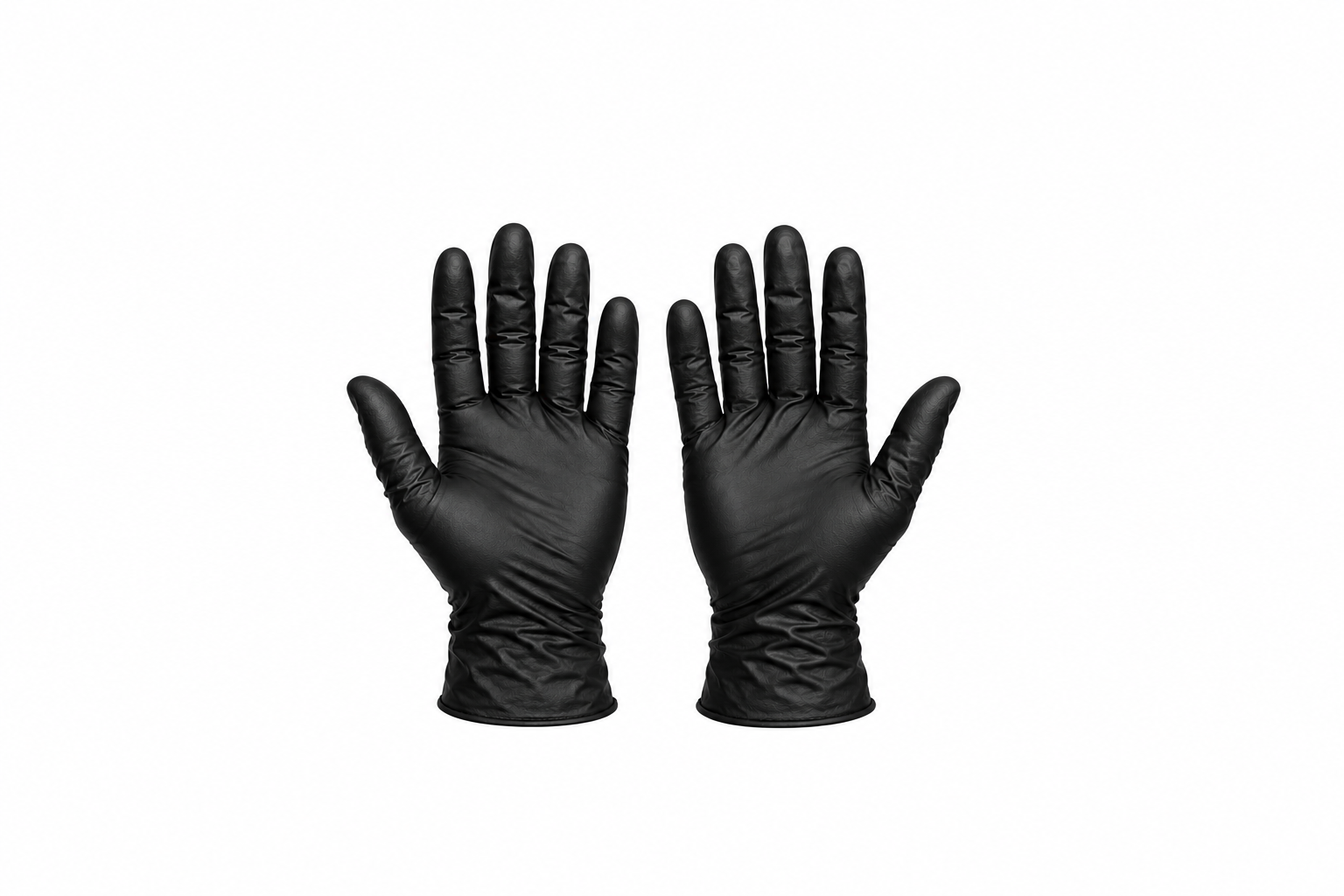 Black Nitrile 5 Mil Gloves Powder Free 100/BX