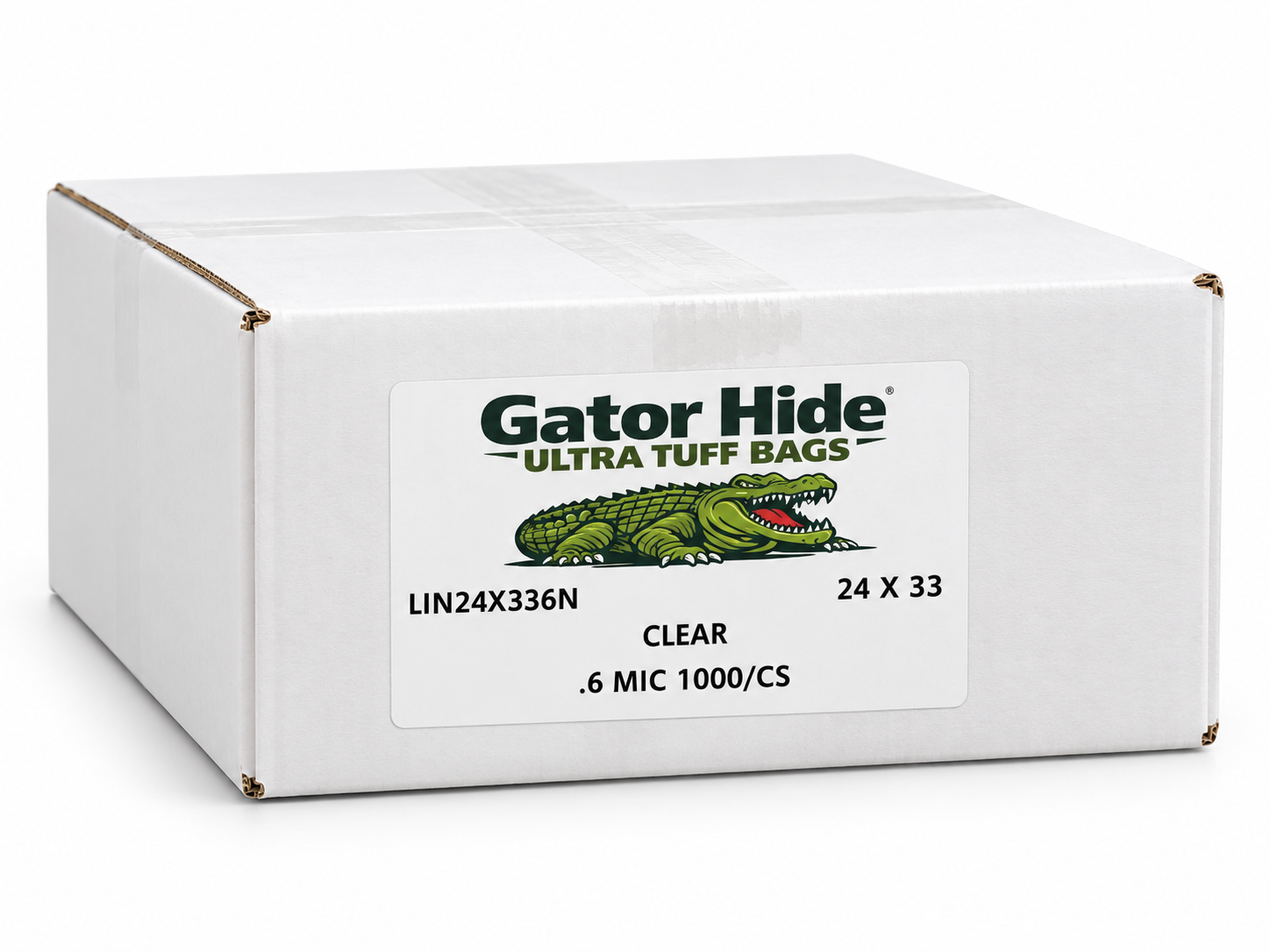 Gator Hide 24x33 Clear Can Liner