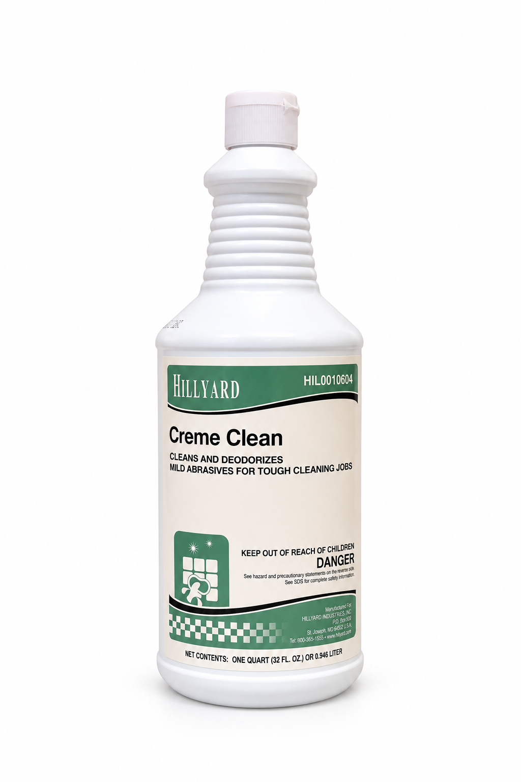 Hillyard Creme Clean Bottle Product Shot.png