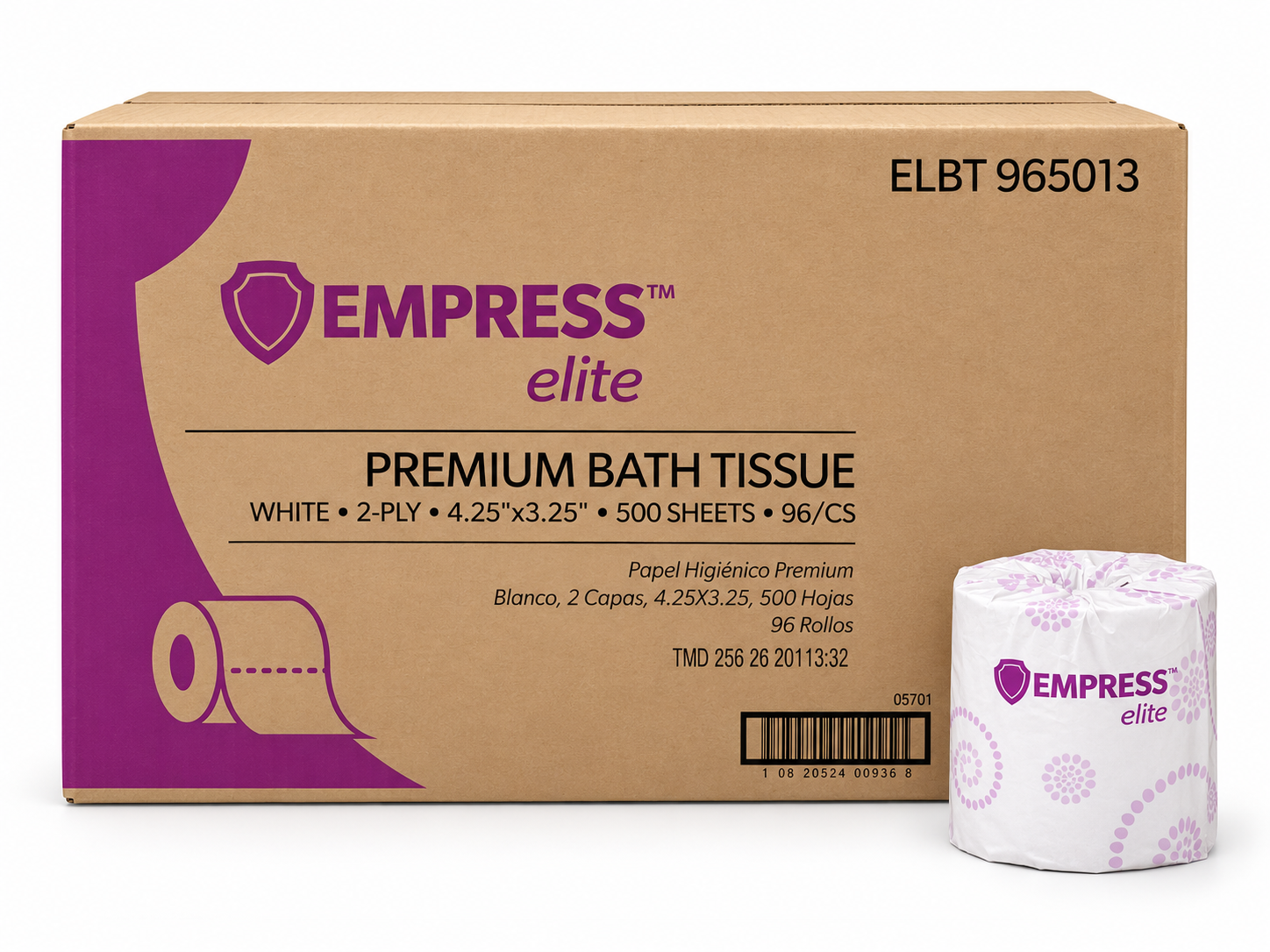 Empress Elite Premium Bath Tissue, 2-Ply – ELBT 965013
