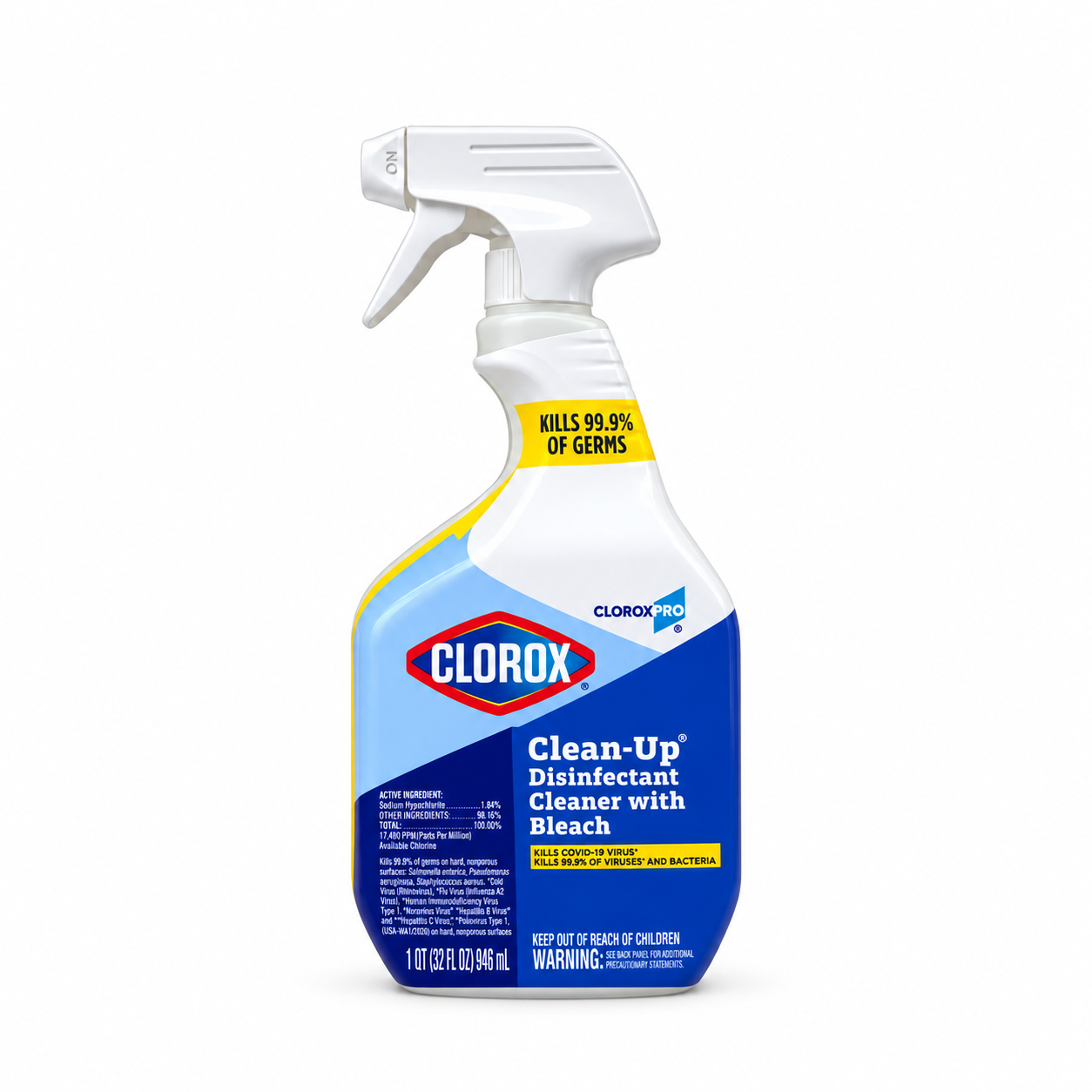 CloroxPro Clean-Up Disinfectant Cleaner with Bleach