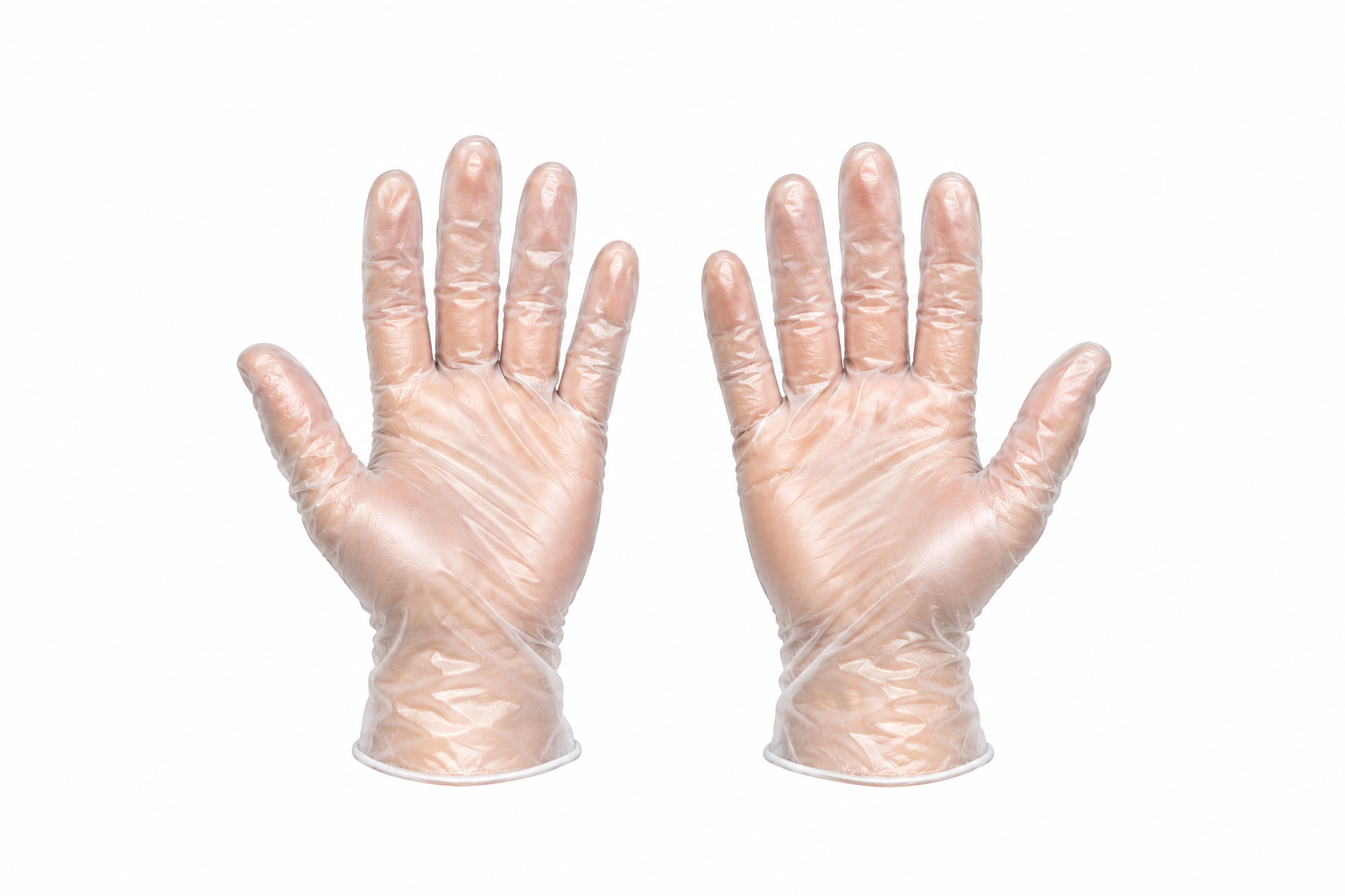 Clear Vinyl Gloves Powder Free 100/BX