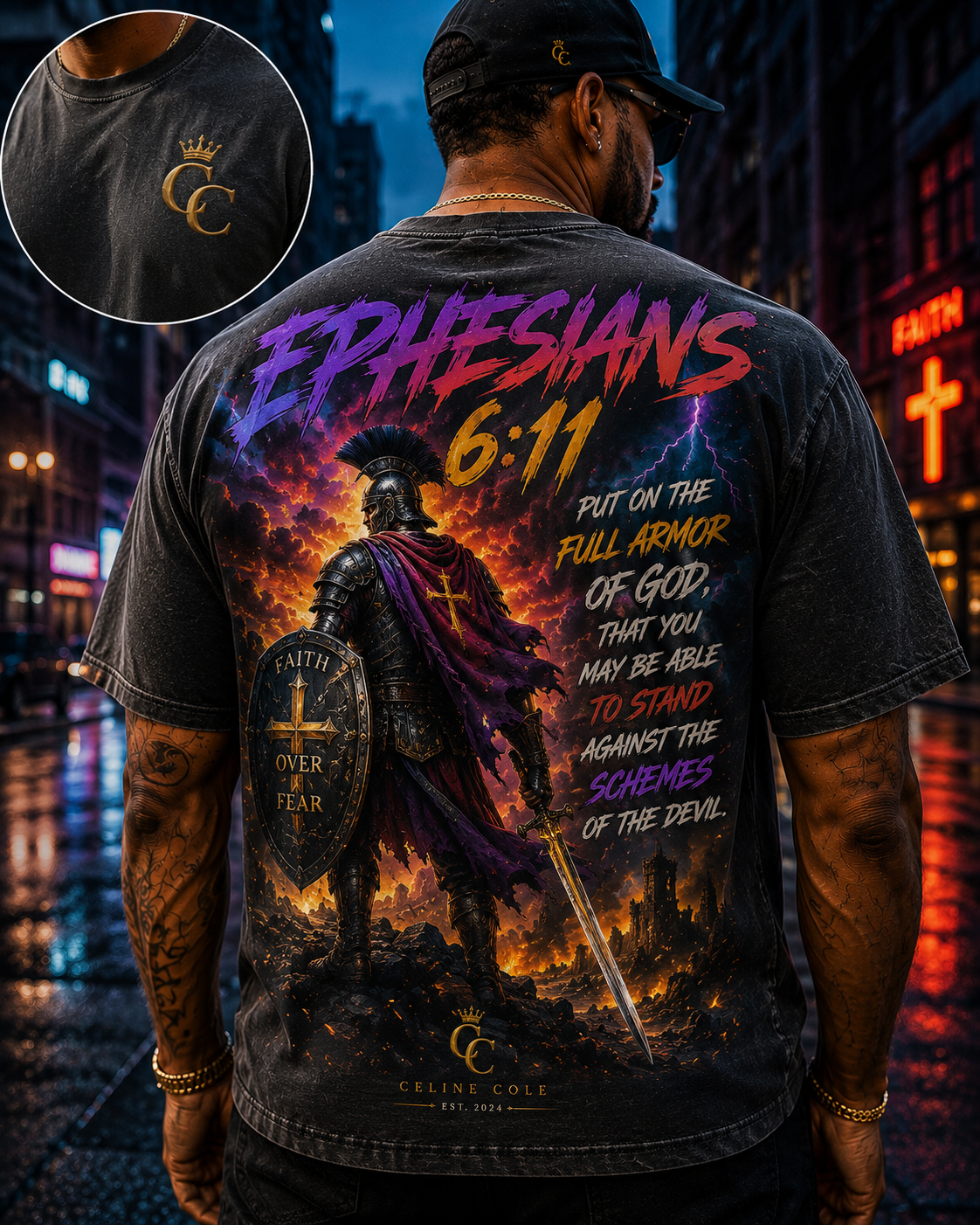 Ephesians 6:11 The Armor of God T-Shirt