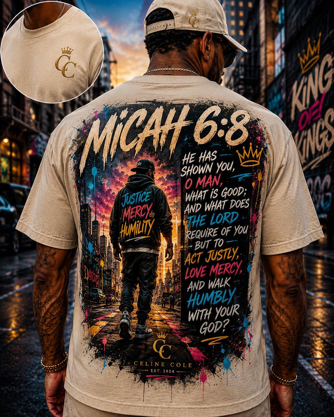 Micah 6:8 Inspirational T-Shirt