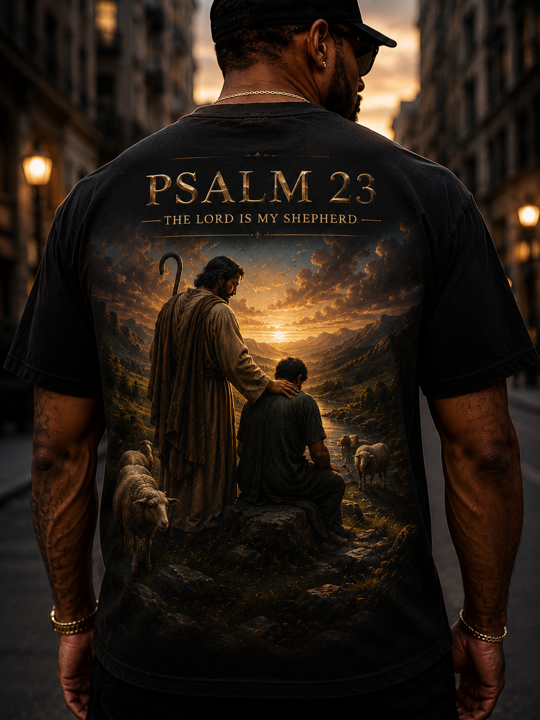 Psalm 23 God is Our Shepherd T-Shirt