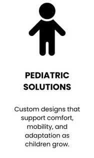 Pediatric solutions made by Quorum using advanced technology and custom 3D printed design.