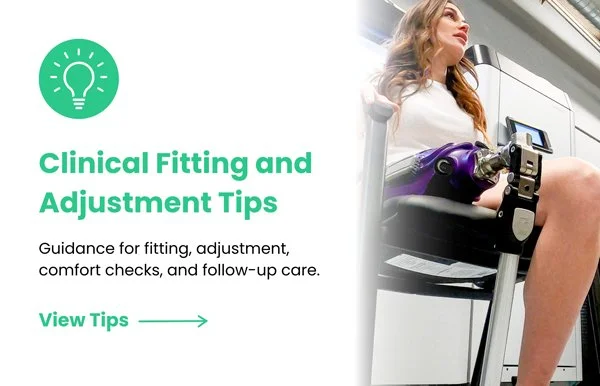 View tips about clinical fitting and adjustment.