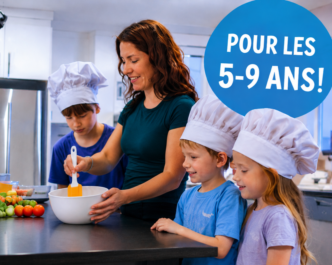 Cours de cuisine ludiques et éducatifs