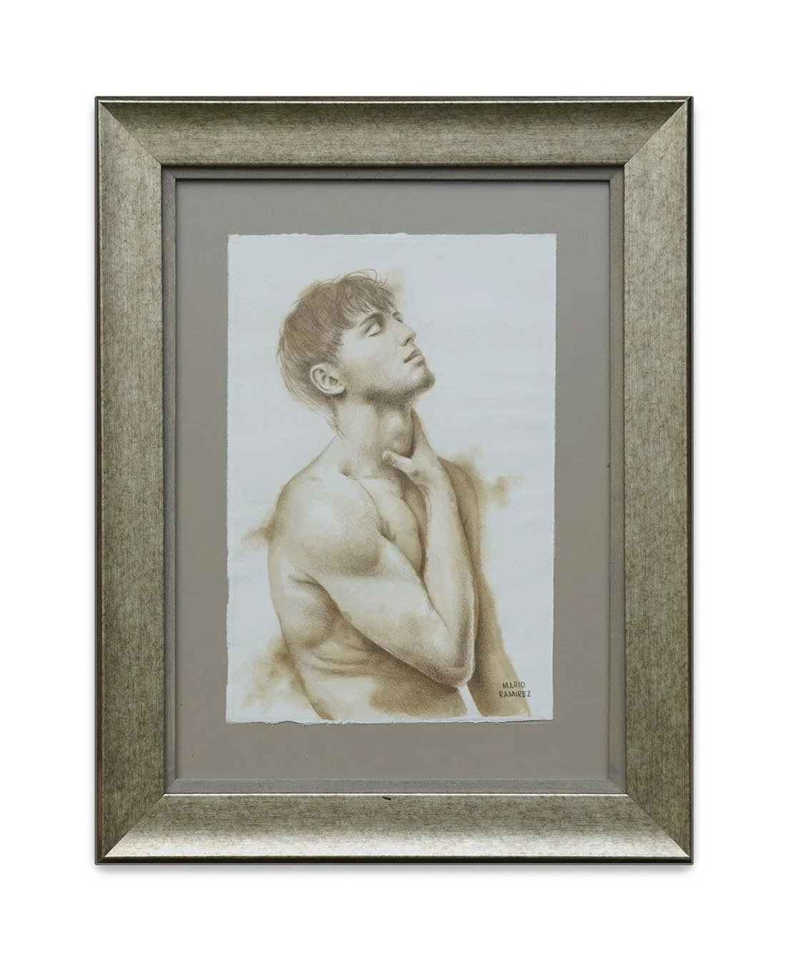Caricia al Alma, técnica mixta, 60 x 48 cm, 2025, disponible