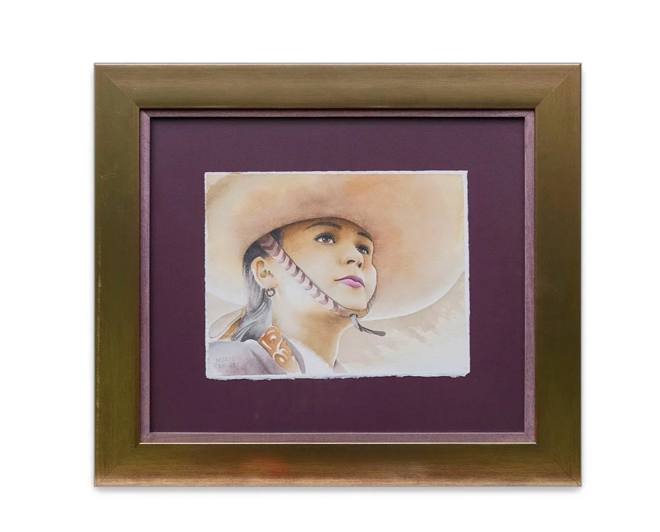 Escaramuza, acuarela, 29 x 24 cm, 2025, disponible
