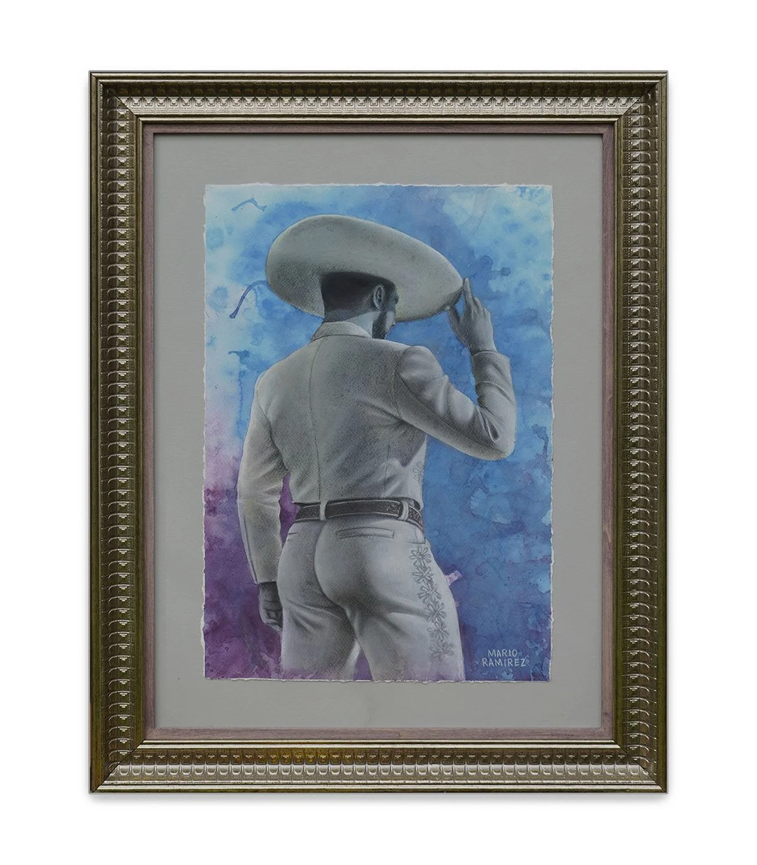Orgullo Charro, acrílico, 48 x 87 cm, 2026, disponible