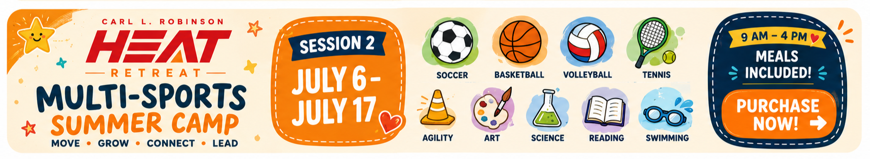 July 6-17 Summer Camp