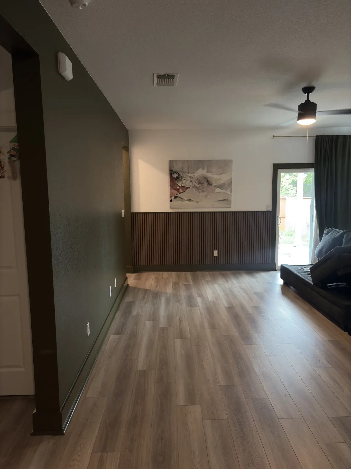 Accent wall and paint