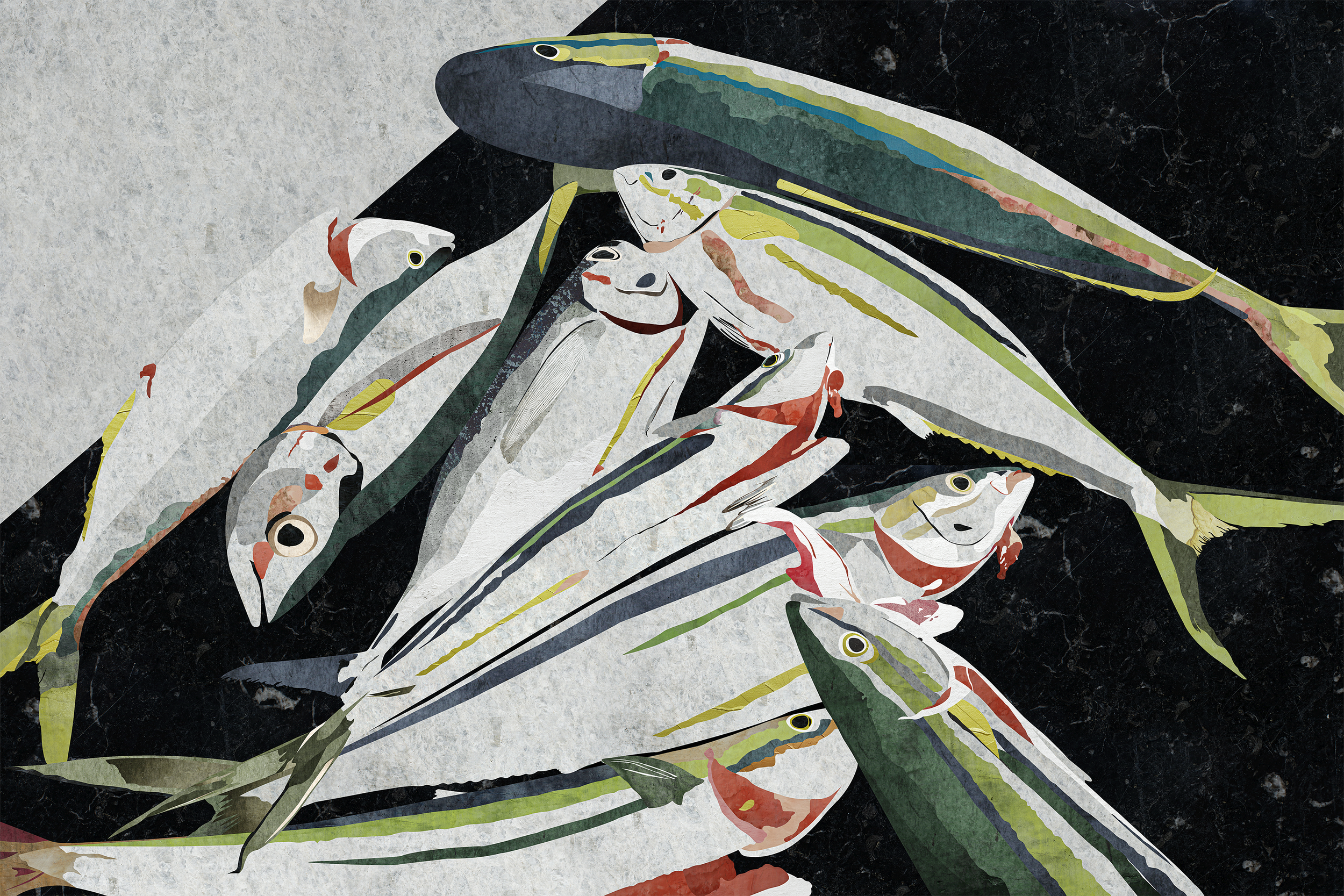 Still catch.
Dimensions: 70 x 46 cm
Year: 2024
Intervened Photography
Edition of 10