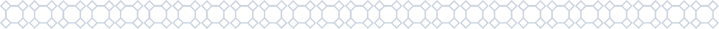 Pattern of hexagons with black outlines on a white background.