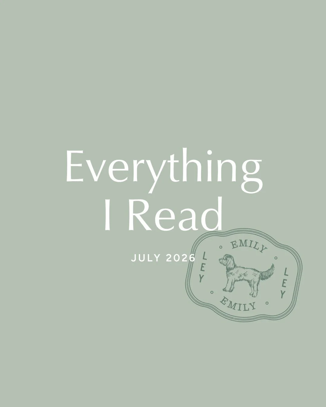 I went into July thirsty for a twisty thriller and got sucked into a few good ones! Comment READ and I'll DM you my reviews and links.
