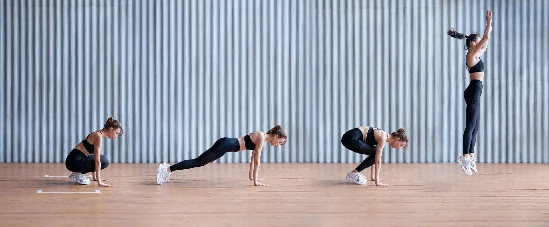 woman showing Full-Body Workouts You Can Do Anywhere