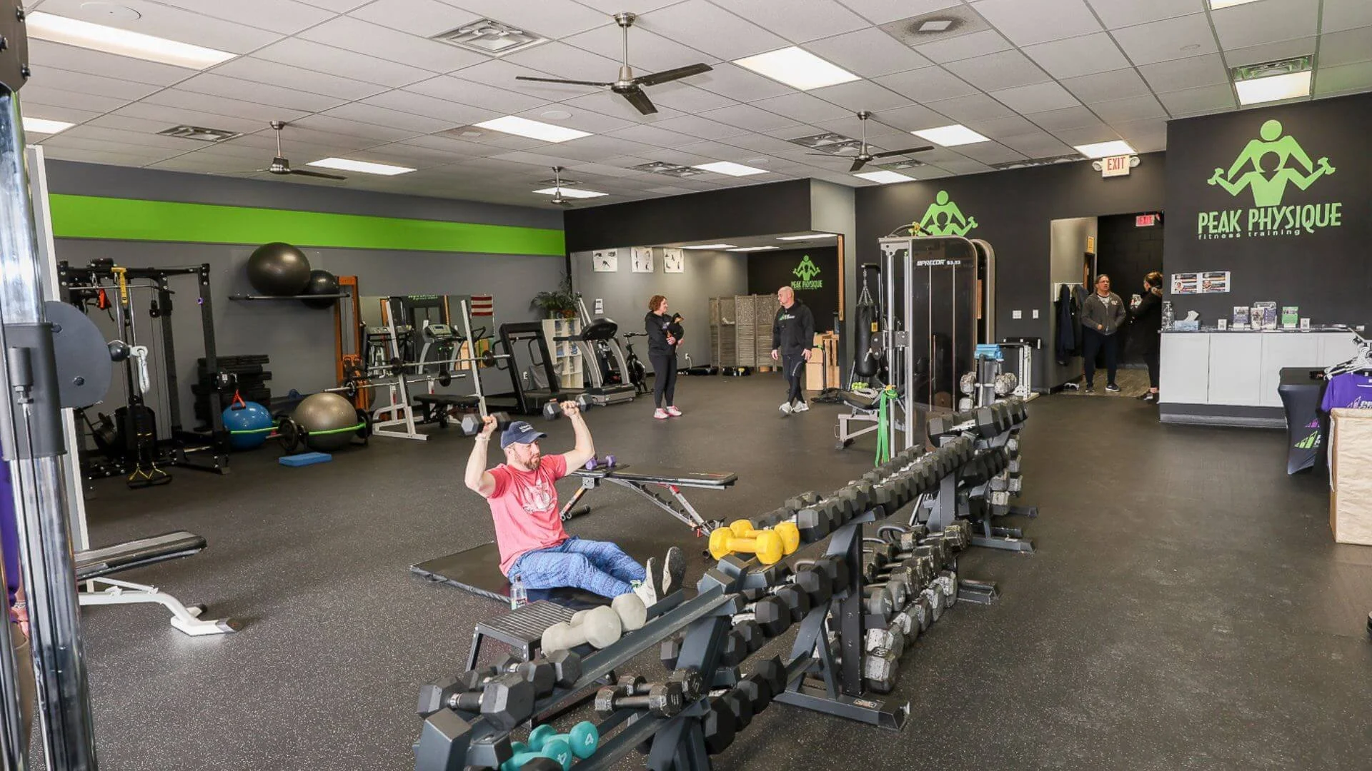 the peak physique personal training gym in troy, michigan