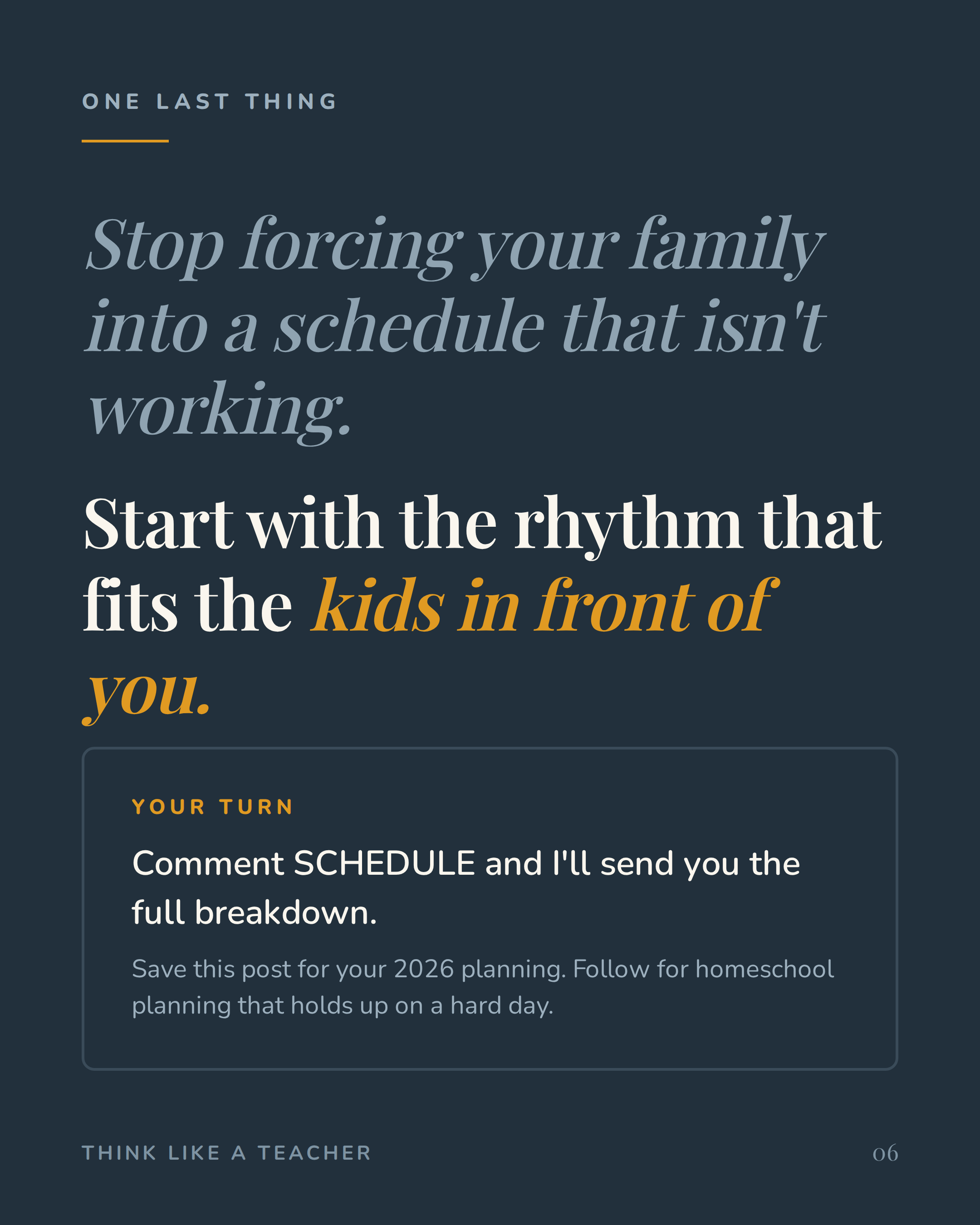 Schedule Freebie