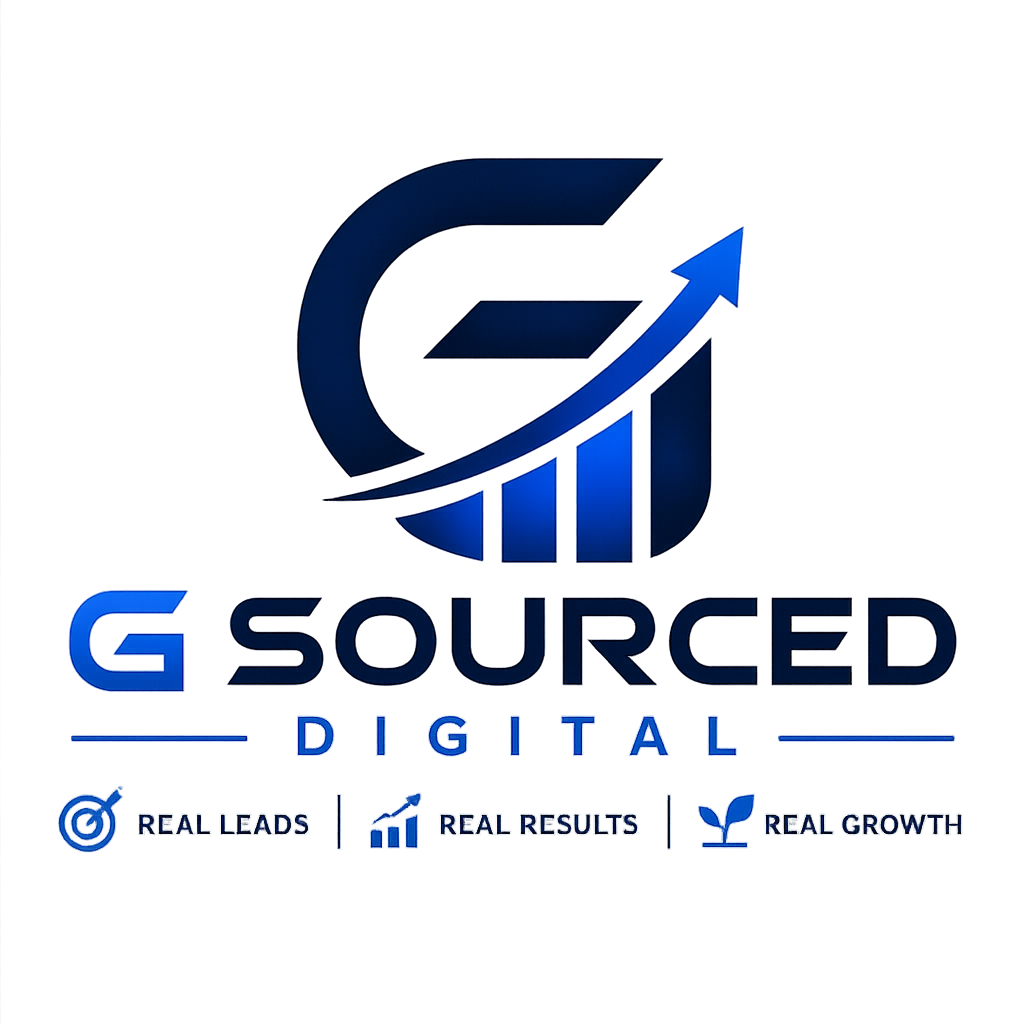 G-Sourced Digital logo for Google Ads management and local lead generation