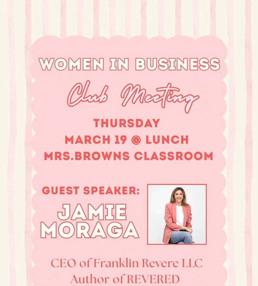 Flyer for Fireside chat with Author and CEO Jamie Moraga